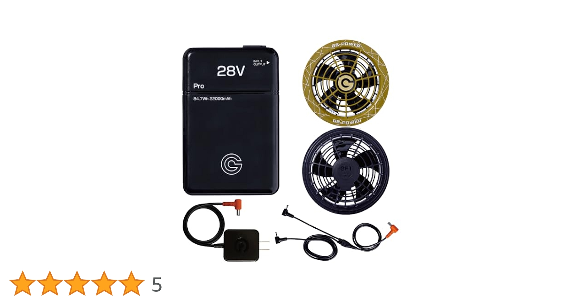 Amazon | GB-POWER 長信ジャパン バッテリーファンセット【 24V